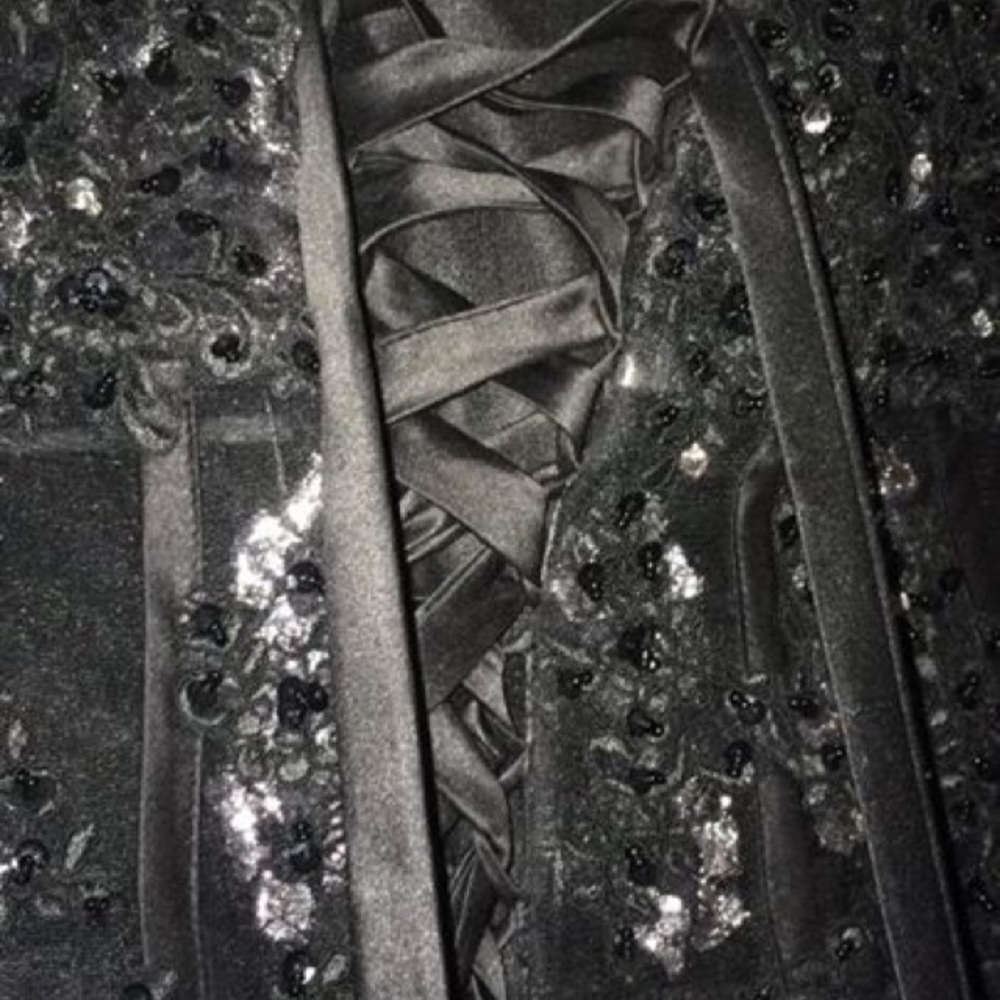 Formal strapless dress